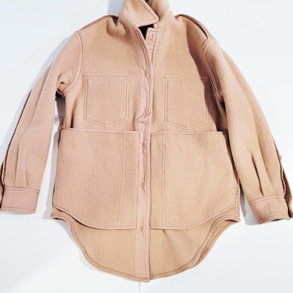 Aritzia Wilfred Free The Ganna Utility Shirt Jacket - Size XXS - Picture 12 of 16